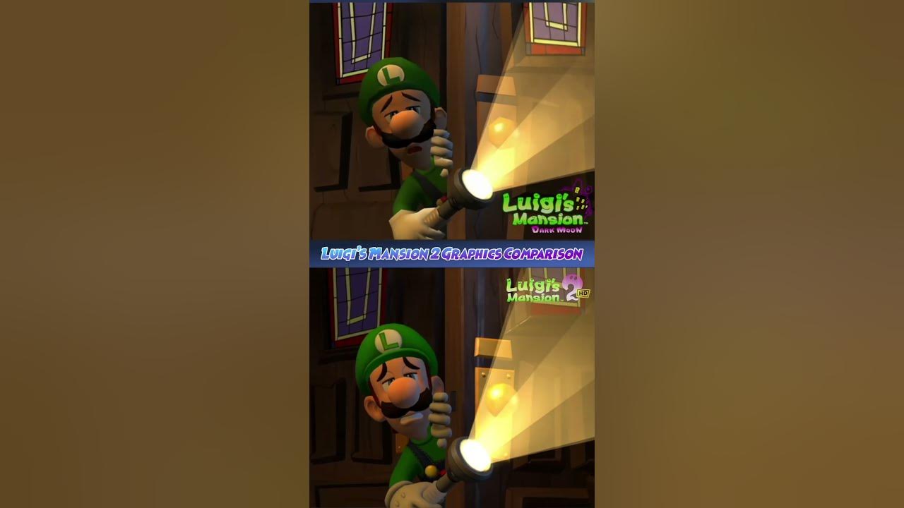 Luigi's Mansion 2 (Dark Moon) Switch + 3DS Cutscenes Comparison 