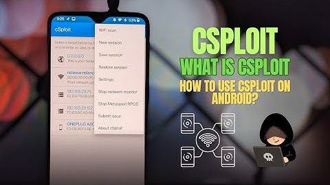 cSploit: The Mobile Pen Tester