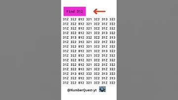 Only Geniuses Can Spot the Odd Number Out! 👀🔥|  352