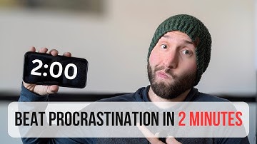 Two 2-Minute Rule: Stop Procrastinating & Build Habits (in 2 minutes)