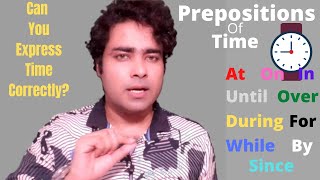 Preposition | Part - 3 | Prepositions of time