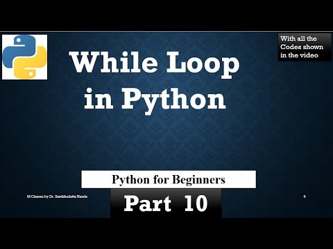While Loop In Pyhton || How to use While loop in Pyhton - YouTube