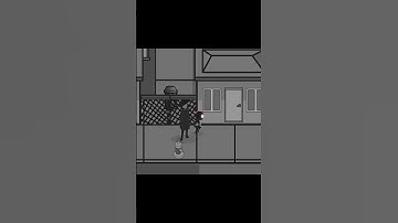 Willow protected by a mysterious kind person on the street #gamedev