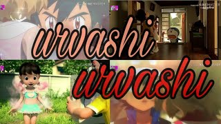 urvashi urvashi remix video song | Pokemon & doraemon mixture cartoon version (cartoon style)