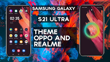 How To apply  Samsung Galaxy S21 Ultra Theme in oppo and realme  without 5 Min Trial Easy Tutorial