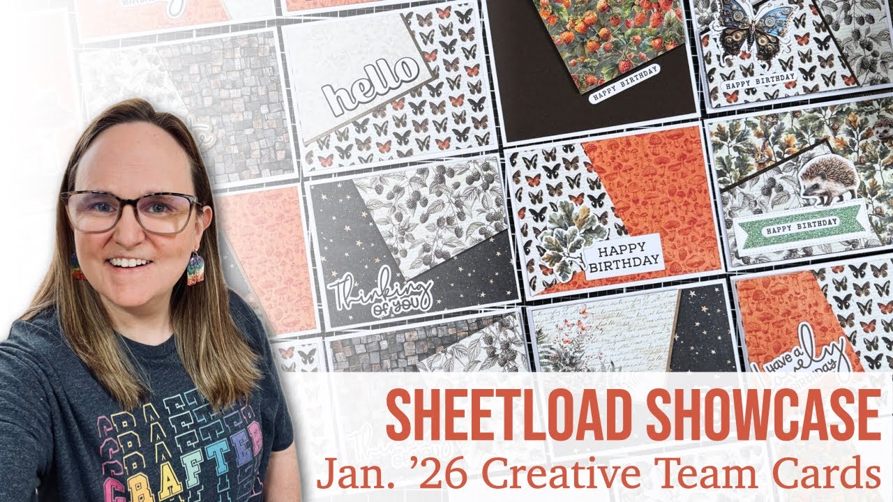 SheetLoad Showcase | January 2026 Creative Team Cards 