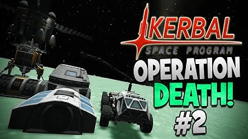 Kerbal Space Program! | Operation Death Part #2 | Minmus Base Challenge!