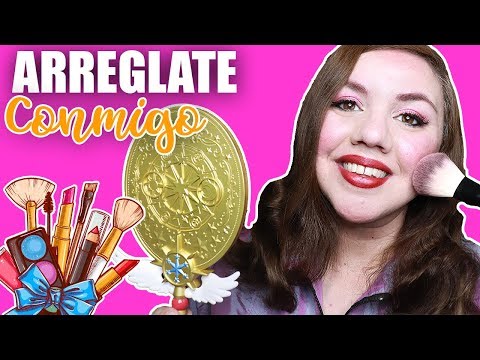 ASMR Arreglate Conmigo Maquillaje en Rosa GRWM / ASMR Español / Murmullo Latino