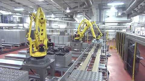 Robotic Pan or Lid Stacking & Unstacking System