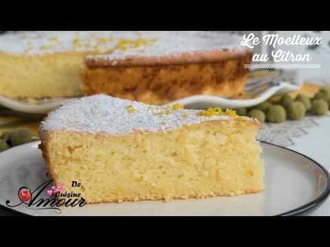 Le gateau moelleux au citron, un incontournable que vous n&rsquo;allez plus rater!