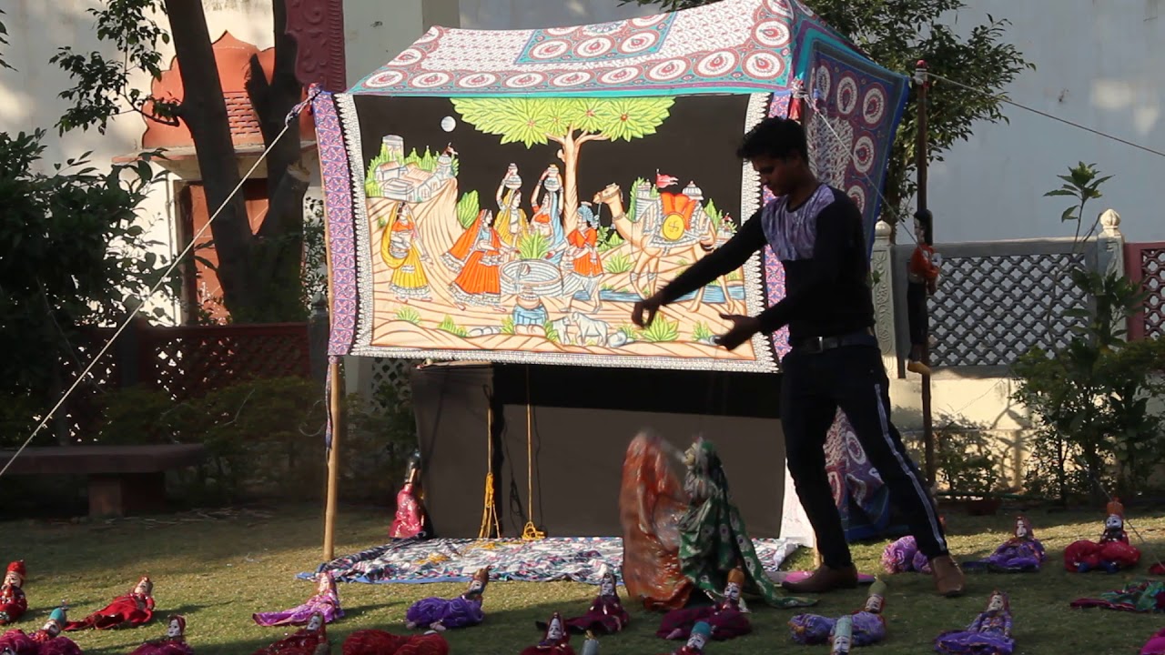 puppet show at udaipur, rajasthan how they perform YouTube