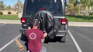 How to Install Your Spare Tire Cover From spare-tirecovers.com