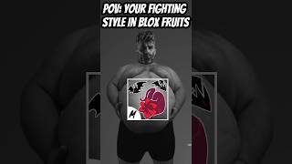 Your fighting style in Blox Fruits 😳 #roblox #bloxfruits #shorts screenshot 3