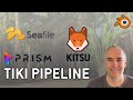 The tiki movie pipeline with seafile kitsu prism and blender