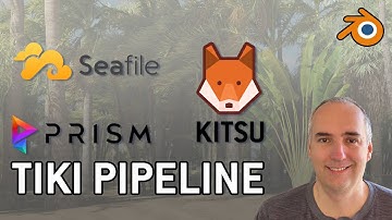 The Tiki movie pipeline with Seafile, Kitsu, Prism and Blender