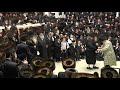 חתונה נכד האדמו"ר מויז'ניץ |   Dancing Mitzvah Tantz Vizhnitz