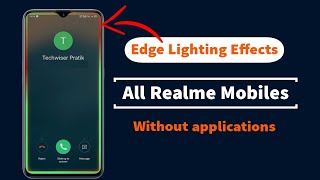 How to active Screen / Edge light effects on Realme mobile phones in Realme ui 🔥 || Tech Flare screenshot 4