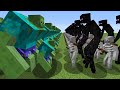 MUTANT ZOMBİ ORDUSU VS MUTANT CANAVAR ORDUSU 😱 - Minecraft