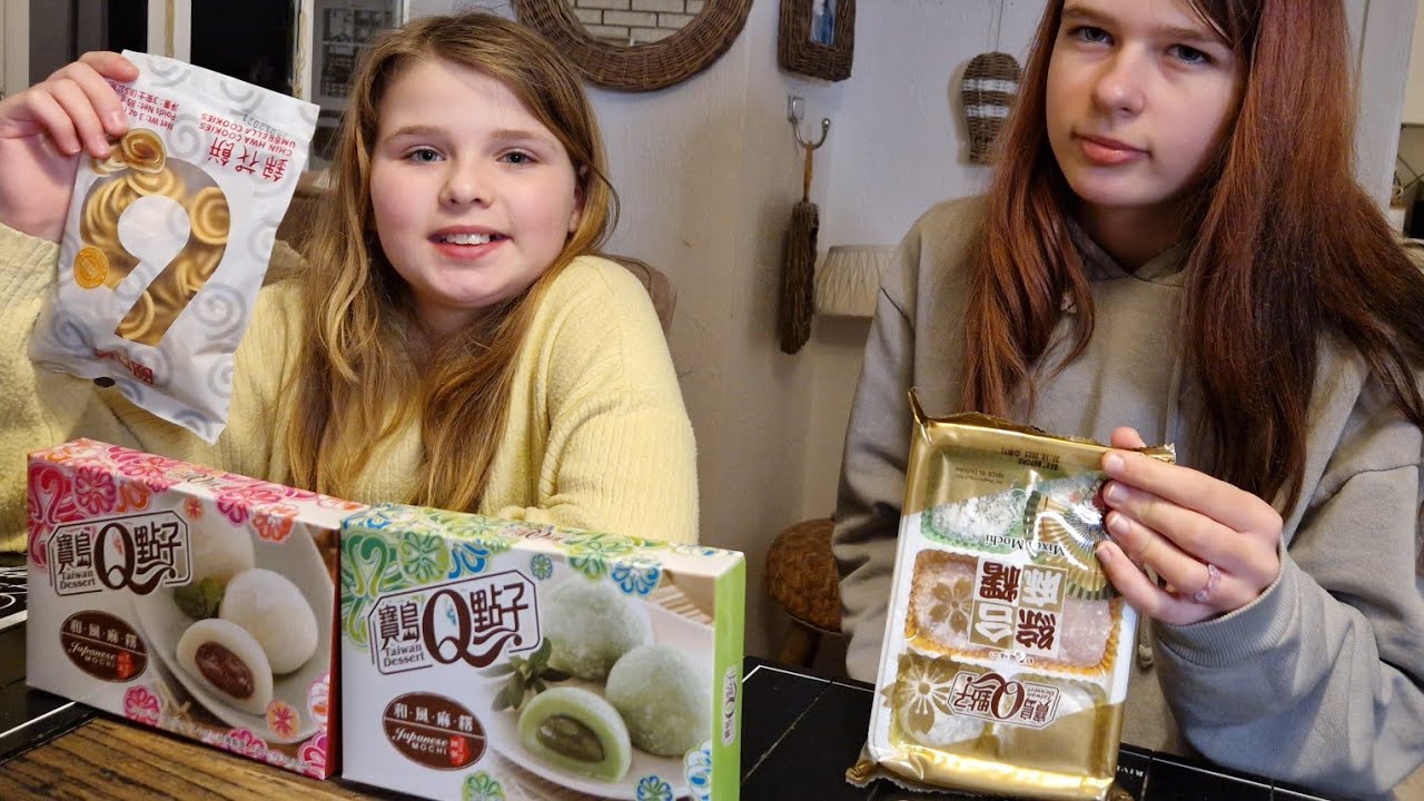 TASTE TEST MED MOCHI GÅR GALT 🍚🙄🙈RATER JAPANSK SLIK 🥠