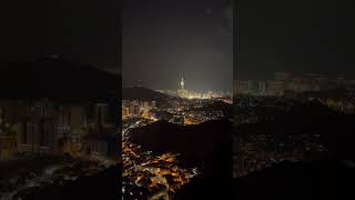 منظر الحرم من غار حراء #beautiful #ytshorts #mecca