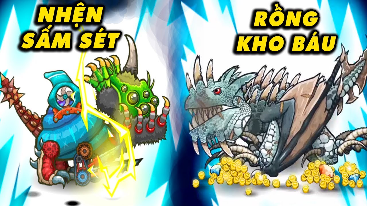 NHỆN SỪNG TÊ GIÁC SẤM SÉT ĐẤU NHAU VỚI RỒNG DƠI QUỶ ĐUÔI KHỦNG LONG !! - Mutan Fighting Cup #8