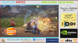 TALES OF ARISE บน MICROSOFT WINDOWS 11 26H1 BUILD 28020.1362 และ NVIDIA GAME READY 591.59 ใหม่ล่าสุด
