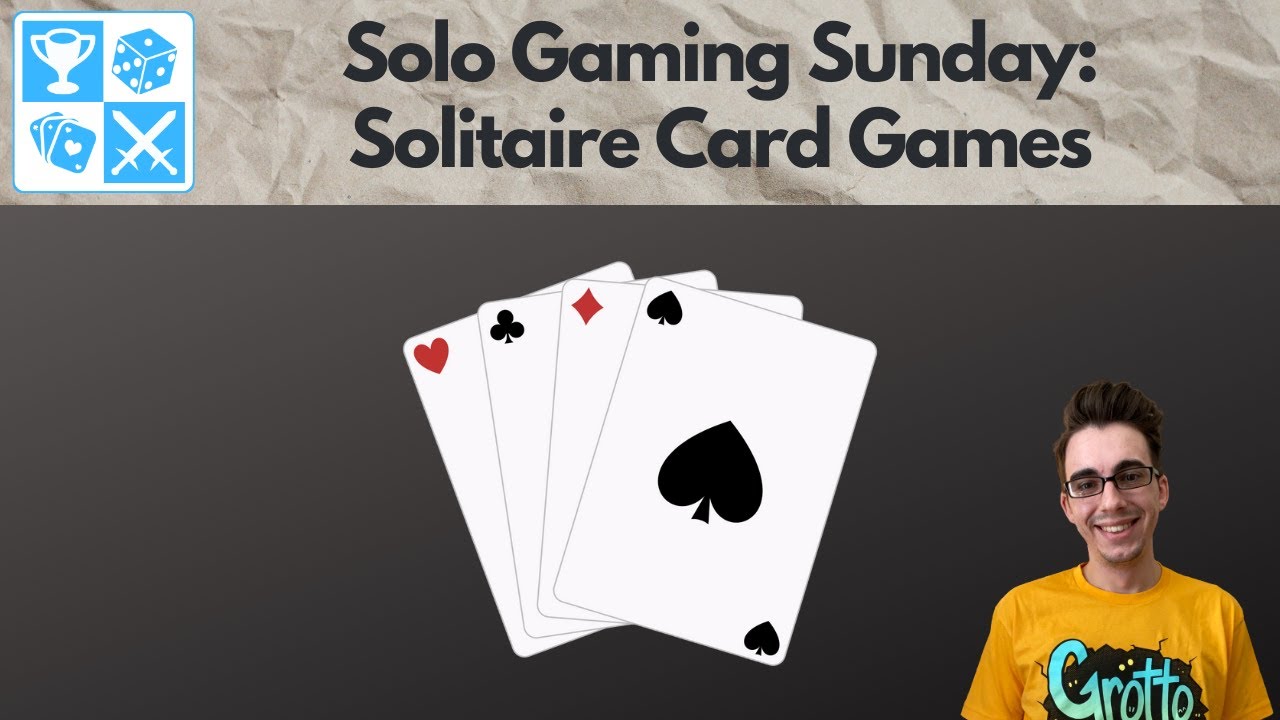 Card game bonanza! Solitaire Card Games [Solo Gaming Sunday] - YouTube