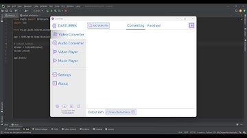 Video and Audio Converter with Music/VideoPlayer  #ffmpeg   #pyqt6 #python #tdesigner