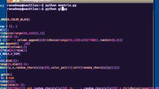 Random coding on Python
