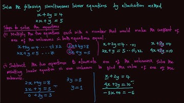Form 1 Mathematics | Simultaneous linear equations in two unknowns |