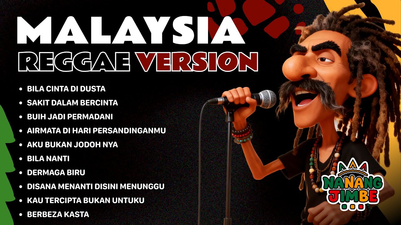 Lagu Populer Malaysia - Reggae Version Paling Santai 2025 (Cover by Nanang Jimbe) 🎧 FULL BASS
