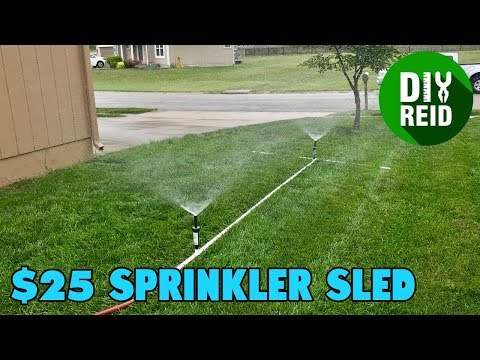 $25 DIY Sprinkler Sled