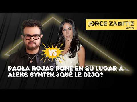 Paola Rojas le responde al cantante #alekssyntek