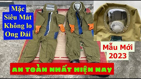 Báo giá 2 bộ quần áo bắt ong rừng cao cấp| quần áo vải bò Trung quốc| áo bắt ong AN TOÀN NHẤT 2023