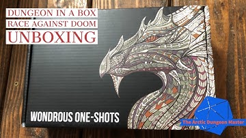 Dungeon in a Box Race Against Doom Unboxing Arctic Dungeon Master