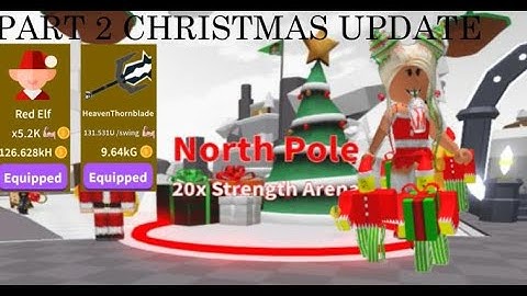 PART 2 OF SABER SIMULATOR CHRISTMAS UPDATE *NORTH POLE*