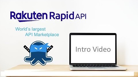 Rakuten RapidAPI Short Introduction