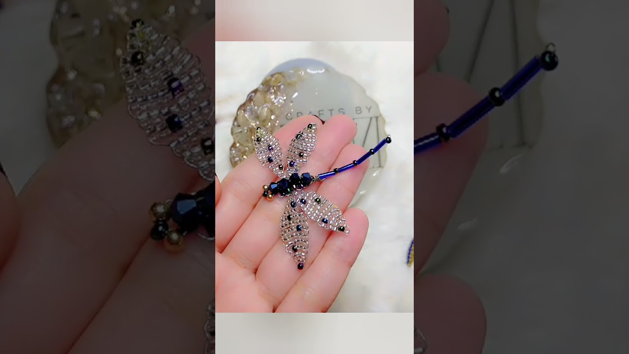 Handmade & Gorgeous: My Beaded Dragonfly 💎