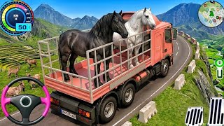 Animal Cargo Truck Driving Game 3D - Animal Transport Cargo Truck 2024 - Android Gameplay