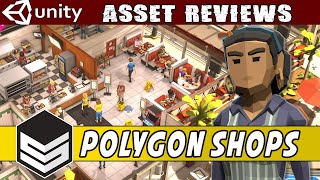 Unity Asset Reviews - Synty Studios - Polygon Shops Pack