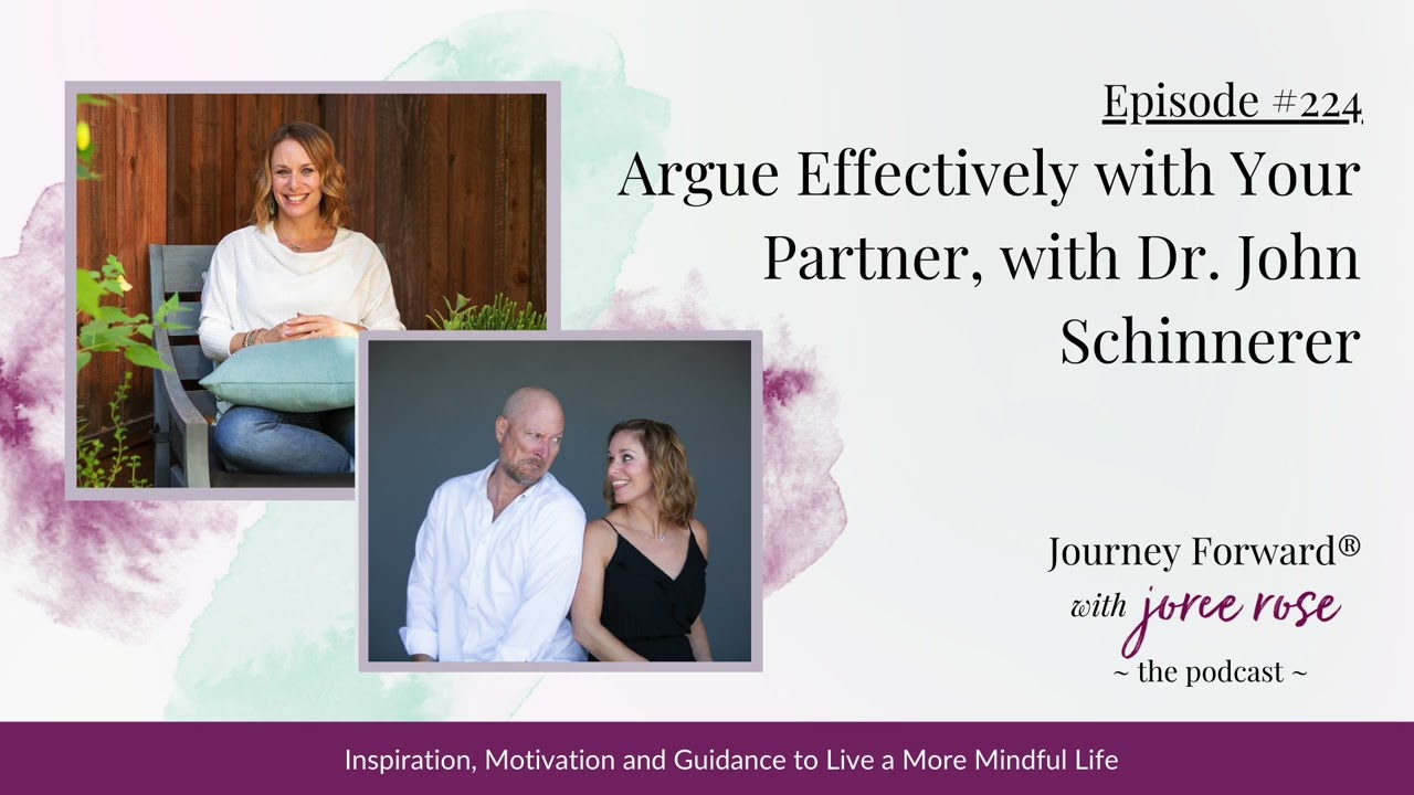 Episode 224. Argue Effectively with Your Partner, with Dr. John Schinnerer