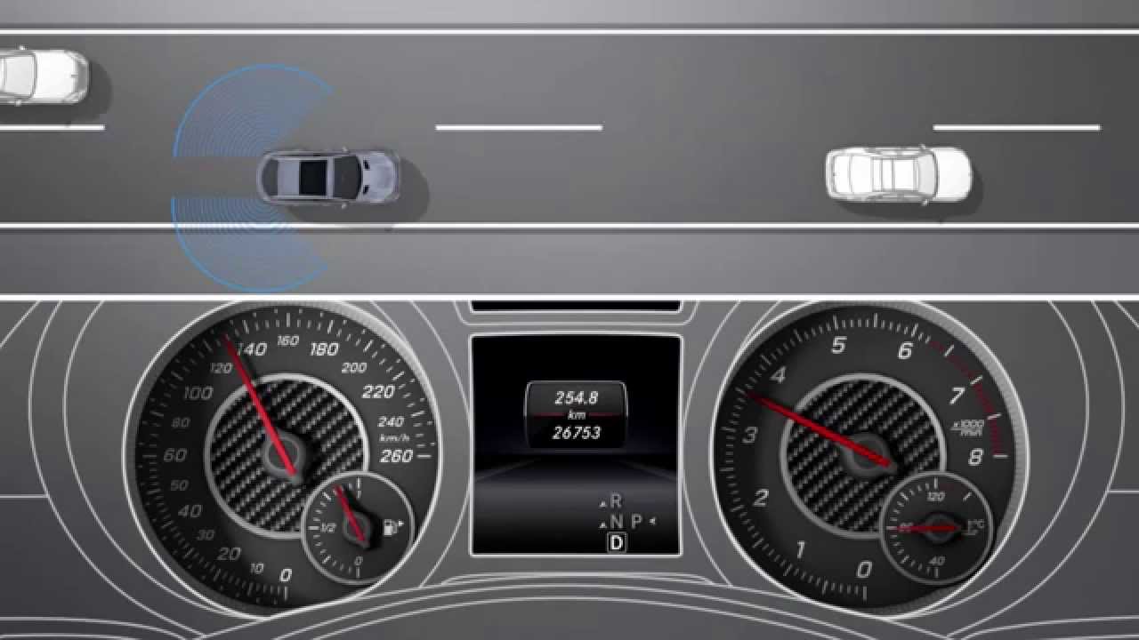MercedesBenz España GLE Coupé Blind Spot Assist YouTube