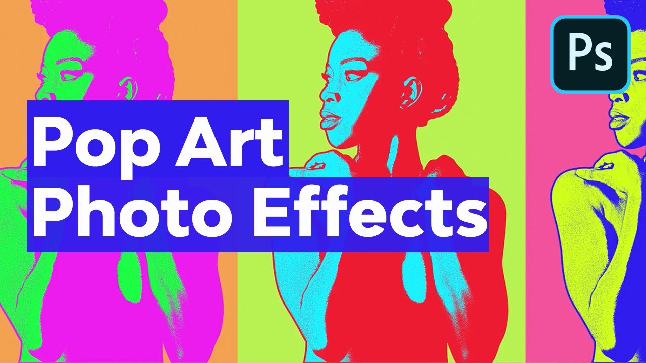 Create Pop Art Photo Effects With Photoshop Actions YouTube