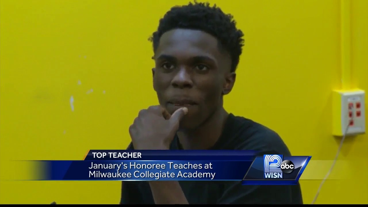 January Top Teacher: Kwame Green, Milwaukee Collegiate Academy