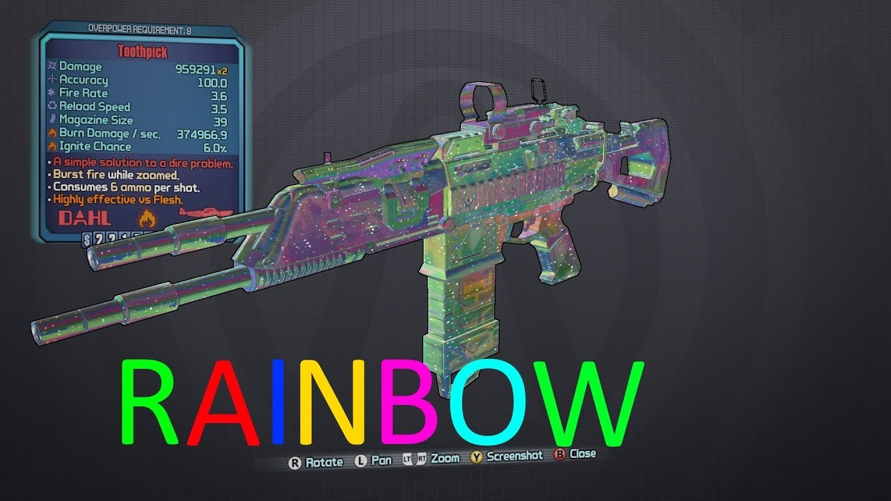 black weapons borderlands 2 black weapons borderlands 2