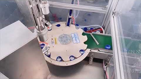 plastic cap wadding lining machine wad/liner insert cap machine