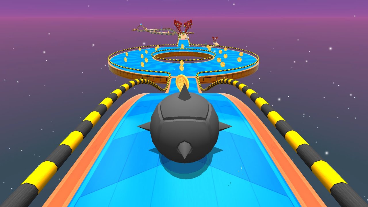 Sky Rolling Ball 3D All Levels Gameplay Android, iOS 14 ( Level 108