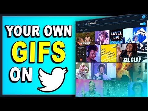 Add your OWN GIFS to the TWITTER gif library