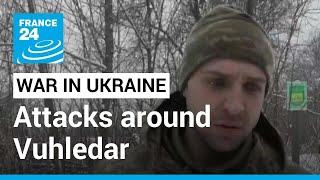 Russian attacks around the Ukrainian town of Vuhledar • FRANCE 24 English
