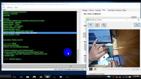 Qmobile Bolt T350, T360 SPD cpu flashing with cm2 dongle